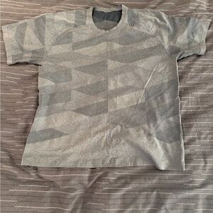 Lululemon Athletica Geometric Workout Shirt